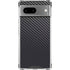 Black Carbon Fiber Specialty Texture Material Google Pixel 8a Clear Case